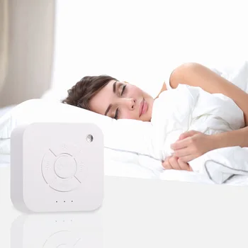 Masina de Zgomot alb USB Reîncărcabilă Închidere Temporizat Somn Mașină de Sunet Pentru Dormit, Relaxare pentru Copilul Adult Birou de Turism
