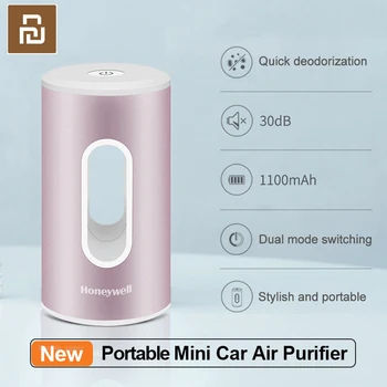 Youpin Auto Purificator de Aer Elimina mirosurile Pentru Biroul de Acasă Purifica Aerul Mini Masina Mut USB Reîncărcabilă Honeywell Filtrului de Aer