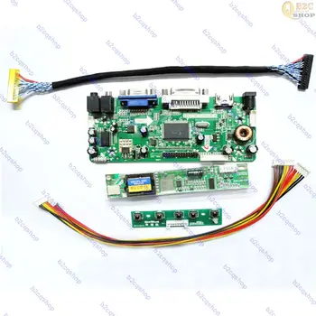 Monitor LCD Controller Placa Lvds Invertor Kit pentru LTN154X5-L02 1280X800 compatibil HDMI+DVI+VGA+Audio