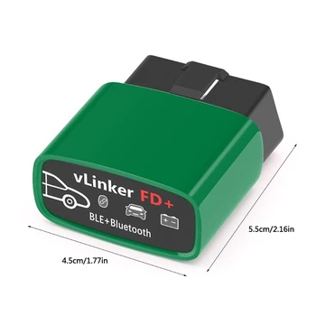  Vgate VLinker FD Bluetooth3.0/4.0 WIFI Profesionale OBD2 Instrumente de Diagnosticare Auto Scanner Adaptor pentru Windows FORSCAN J2534