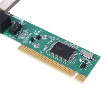 PCI NIC Chipset RTL8139 10/100Mbps RJ45 Ethernet rețea Lan Card Adaptor pentru Calculator PC TXA001 XXUC