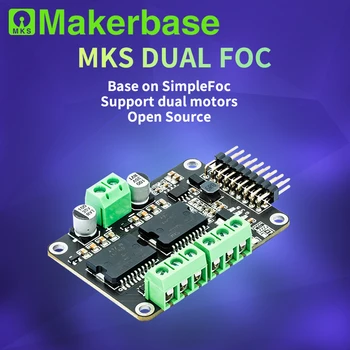 Makerbase Dual fără Perii Micro FOC 3.1 cu Bucla de Curent de Bază La SimpleFOC