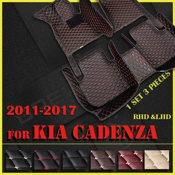 Auto covorase pentru KIA Cadenza 2011 2012 2013 2014 2015 2016 2017 auto Personalizate picior Tampoane de automobile covor de acoperire