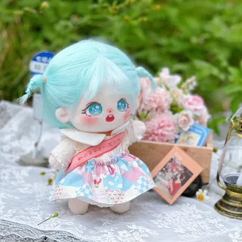 20cm Papusa de Plus Idol Umplute Super Star Figura Păpuși Bumbac Baby Doll Jucării din Pluș Fanii Colecție Cadou Papusi Accesorii