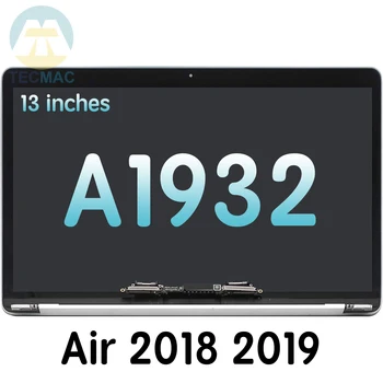 De Brand Nou A1932 Ecran LCD pentru Macbook Air 2018 2019 13 inch Full Asamblare Înlocuiască Adevărata Ton EMC 3184 Gri Argintiu Auriu