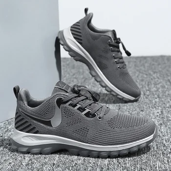 Fujeak Confortabil anti-alunecare Pantofi Glezna ochiurilor de Plasă Respirabil Pantofi pentru Bărbați în aer liber Adidași Non-alunecare Pantofi sport Unisex Incaltaminte