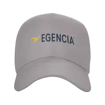 Egencia Calitate de Top Logo Denim șapcă de Baseball capac Tricotate pălărie