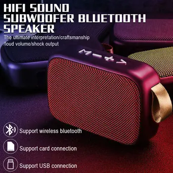 Wireless Bluetooth Mini Difuzor Subwoofer TF/USB Card Mic Jucător de Radio în aer liber, Creativ Portabil Sport Audio 16GB