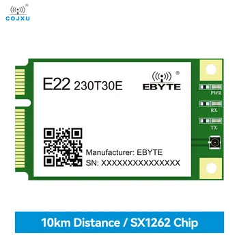 SX1262 Wireless LoRa Spectru împrăștiat COJXU E22-230T30E MINI PCI-e Standard de Interfață UART/RS485/RS232/USB Distanta de 10 KM 30dBm