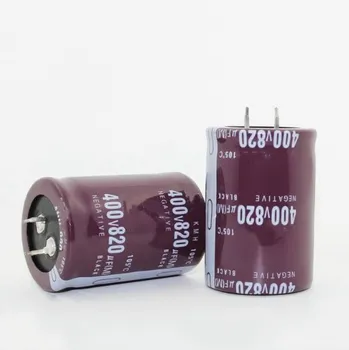 2 BUC-20BUC 400V820UF Condensator Electrolitic 820UF 400V mai buna calitate 35*50MM