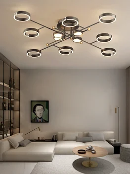 De lux Condus Candelabre de Iluminat pentru Living, Dormitor, Masa de Sufragerie de Acasă de Aur 2023 Moderne LED Tavan Candelabre de iluminat