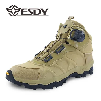 Pantofi barbati Sport în aer liber Pantofi Tactice Cizme Militare de Reacție Rapidă BOA Sistem Vânătoare de Siguranță Confortabil Pantofi de Drumetii