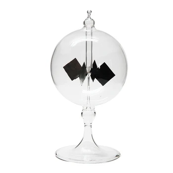 Solar Crookes Radiometer Sticlă Moară de vânt de Jucării realizate Manual pentru Petrecerea Acasă Decorare Cadou Transparent