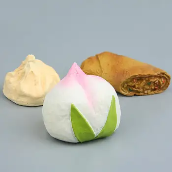 Decorative Compact Creative Simulată Chifle, Rulouri De Primăvară Frigider Autocolant Bucătărie Aprovizionare