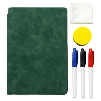 1 Set Util Portabil A5 Tablă Notebook cu Burete Eco-friendly Scris Tablă Transportă Ușor pentru Clasă