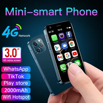 SOYES XS12 PRO Smartphone Android De 10 Dual Sim Octa Core, 4GB RAM, 64GB ROM WIFI Bluetooth OTG FM Hotspot GPS Mini 4G telefon Mobil