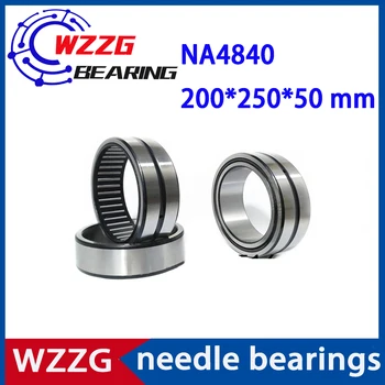 WZZG NA4840 Rulmenți de Înaltă Calitate 200*250*50 mm ( 1 buc ) Solidă Guler Rulmenții cu Ace Cu Inel Interior