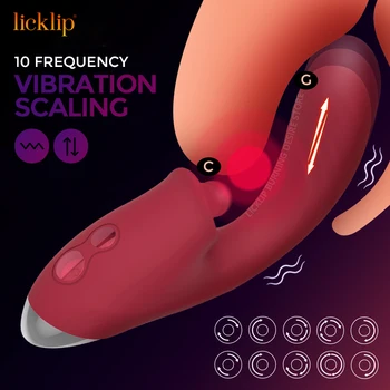 LICKLIP Penetrare Vibratoare punctul G, Clitorisul Stimulator pentru Femei Aripi Dildo Anale, Vibratoare Jucarii Sexuale pentru Adulti 18