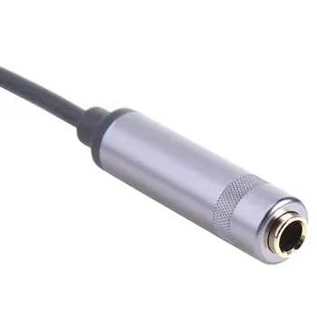 Audio Aux Extensie Cablu Adaptor Chitara Electrica 1 Minut 2 Audio Cablu Adaptor pentru Alte 6,35 mm Interfață de Echipamente NOV99