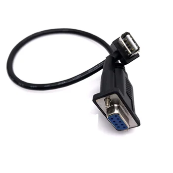RS232 DB9 Female to USB 2.0 O Femeie Serial Cablu Adaptor Convertor de 8