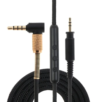 2.5 mm Cablu prelungitor cu Microfon pentru J55a J55I J55 Căști Sunet Mai bun Gama de Fire Căști Stereo Cablu
