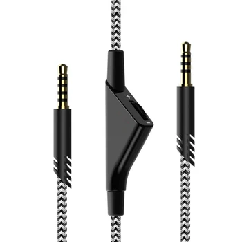 Cablu căști Cablu cu Linie de Control al Volumului pentru A10 A40 Jocuri Căști de 3.5 mm la 3.5 mm cablu Cablu 200cm