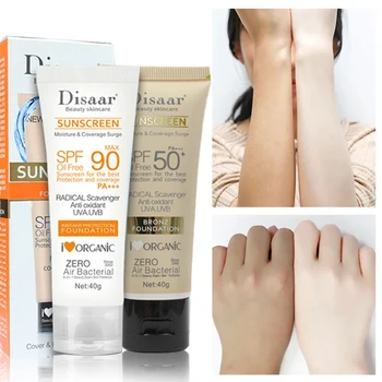 SPF 50/90 Faciale Corpul de protecție Solară, Protecție UV, Pielea Agent de Albire, Anti-Imbatranire cu Ulei de Control crema Hidratanta, Cosmetice coreene