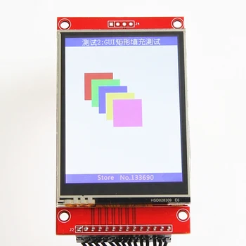 2.8 Inch TFT LCD Module ILI9341 Driver Cu Touch IC XPT2046 240(RGB)*320 SPI Port Serial (9 IO) Pentru DIY R3 Raspberry PI