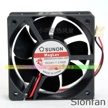 Pentru MB60252VX-000C-A99 SUNON built-in ventilator 6025 24V 6CM fan Invertor fan Test de Lucru