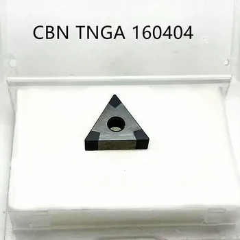 1BUC TNGA160404 TNGA160408 CBN Insertii CNC de Tăiere de Metal Instrument de Strung de Cotitură Lamă de Oțel Călit TNGA160404 TNGA160408