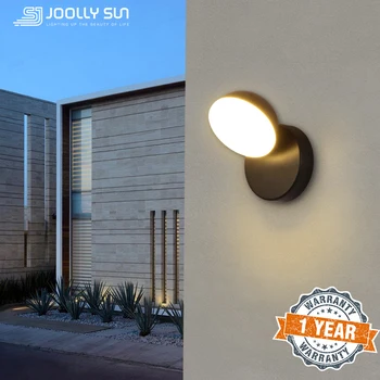 Joollysun de Perete de Lumină în aer liber de Iluminat Modern cu LED-uri Montat pe Perete Sconces rezistent la apa IP65 Garaj, Grădină, Curte, Gard Exterior Lămpi