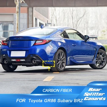 Bara spate Repartitoare de Buze Pentru Toyota GR86 Subaru BRZ 2 Usi 2022 2023 Spate Canards Bara de Buze Seturi Auto din Fibra de Carbon