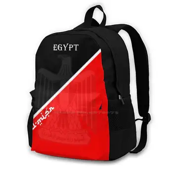 Egipt - Sport Edition Fan Teen Student Rucsac Laptop Genti De Voiaj Moda Streetwear Egipt Salah Cairo Giza Piramida