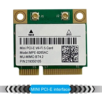 1200M MC8265 placa de Retea Dual Band 2.4 GHz, 5GHz Dongle-Receptor compatibil Bluetooth 4.2 Wireless WiFi Module pentru Desktop Laptop