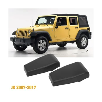 2 buc Masina din Spate Usa Geam Balama Capac Decor pentru Jeep Wrangler JK perioada 2007-2017