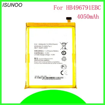 ISUNOO 4050mAh HB496791EBC Acumulator de schimb pentru Huawei Ascend Mate MT1-U06 Telefon Mobil Baterii Batterij