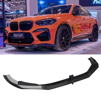 Real Fibra de Carbon, Spoiler Fata Spoiler Bărbie, Buze Repartitoare Pentru BMW X3M X4M F97 F98 2019-2021 Auto Tuning