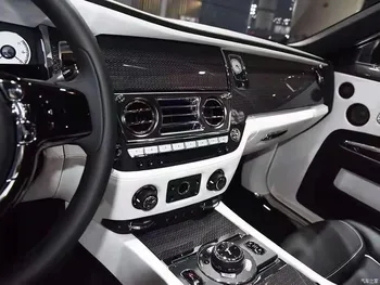 pentru Rolls-Royce Ghost fibra de Carbon interior Fantomă modernizate uscat fibra de carbon stil de ornamente de interior, centru de panou