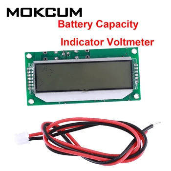 Capacitatea bateriei Indicator Voltmetru Procent de Alimentare Monitor 12V-48V Plumb Acid Baterie 2S-15S Baterie cu Litiu