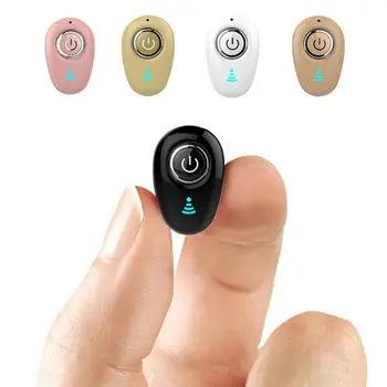 Bluetooth V4.1 Receptor Wireless Căști Căști Stereo Mini-Casti Sport Intraauriculare Hands-Free Muzica Cu Microfon Invizibil