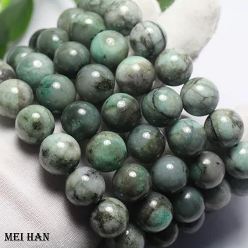 Meihan Naturala Ridicata din Africa de Smarald bijuterie de piatra netede rotunde margele vrac pentru a face bijuterii de design DIY