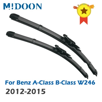 MIDOON Ștergătorului LHD & RHD Lame Stergator Pentru Mercedes-Benz B-Class W246 2012-2015 2013 2014 （26