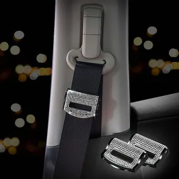 Pentru toate modelele Audi Fierbinte de Foraj de Diamant împânzit Catarama Centurii de siguranță Centura de siguranță Limita Centurii de siguranță Reglarea Scaunului Centura Clip Pentru Încărcare