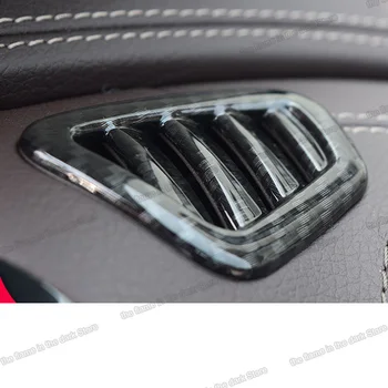 Fibra de Carbon abs tabloul de Bord Masina de Ventilație de Evacuare a aerului Ornamente pentru Mercedes Benz E-Class W213 E200 E300 2016 2017 2018 2019 2020 Accesoriu