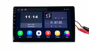 Autoradio 10.1 Android tetiera DVD Auto Universal 2 din Radio Auto GPS cu Vedere din Spate aparat de Fotografiat, Ecran 2.5 D