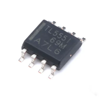 Nou original TLC555IDR pachet POS-8 timer/Oscilator cip IC 2.1 MHz, 250µA