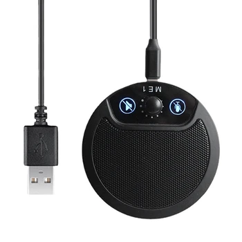 USB Microfon cu Condensator Conferinta de Înregistrare Microfon de 360 de Grade de Preluare Microfon Pentru Laptop, Desktop PC