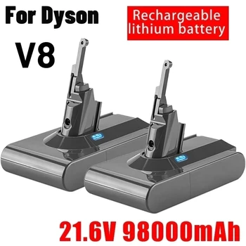 Pentru Dyson V8 21.6 V 98000mAh Acumulator de schimb pentru Dyson V8 Absolută Cablu-Gratuit Aspirator Aspirator Portabil Dyson V8 Baterie