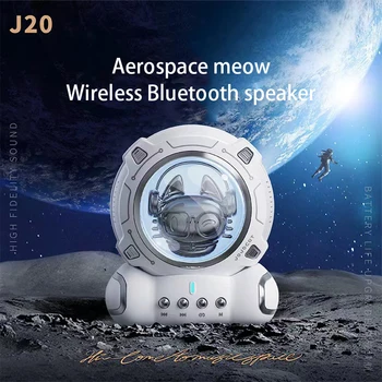 J20 Aerospațială Miau Bluetooth Speaker Portabil Mini Wireless Articole De Mobilier Muzica De Joc Lampă De Noptieră Luminos Minunat