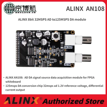 ALINX 8bit 32MSPS AD to125MSPS DA module ALINX AN108 Funcție de Modul AD9280
